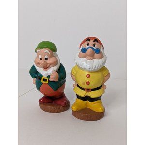 Disney Doc And Happy Plastic Toys